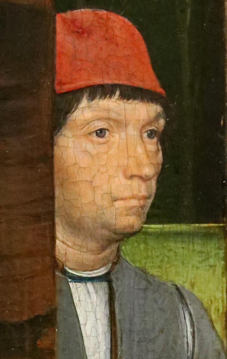 Hans Memling self portrait