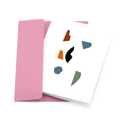 Tarjeta de notas emergente: flores y pájaros