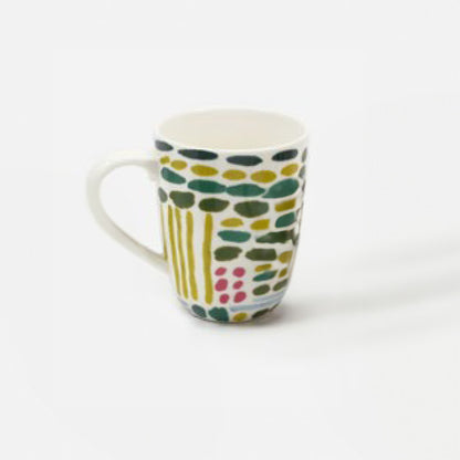 Patterned Mugs by Anne Bentley