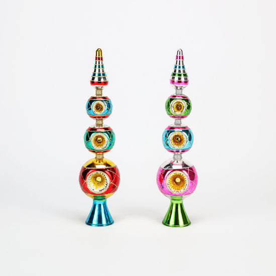 Retro Glass Tree Toppers - Chrysler Museum Shop