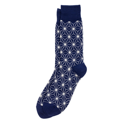 Japanese Star Pattern Socks (Large) - Chrysler Museum Shop