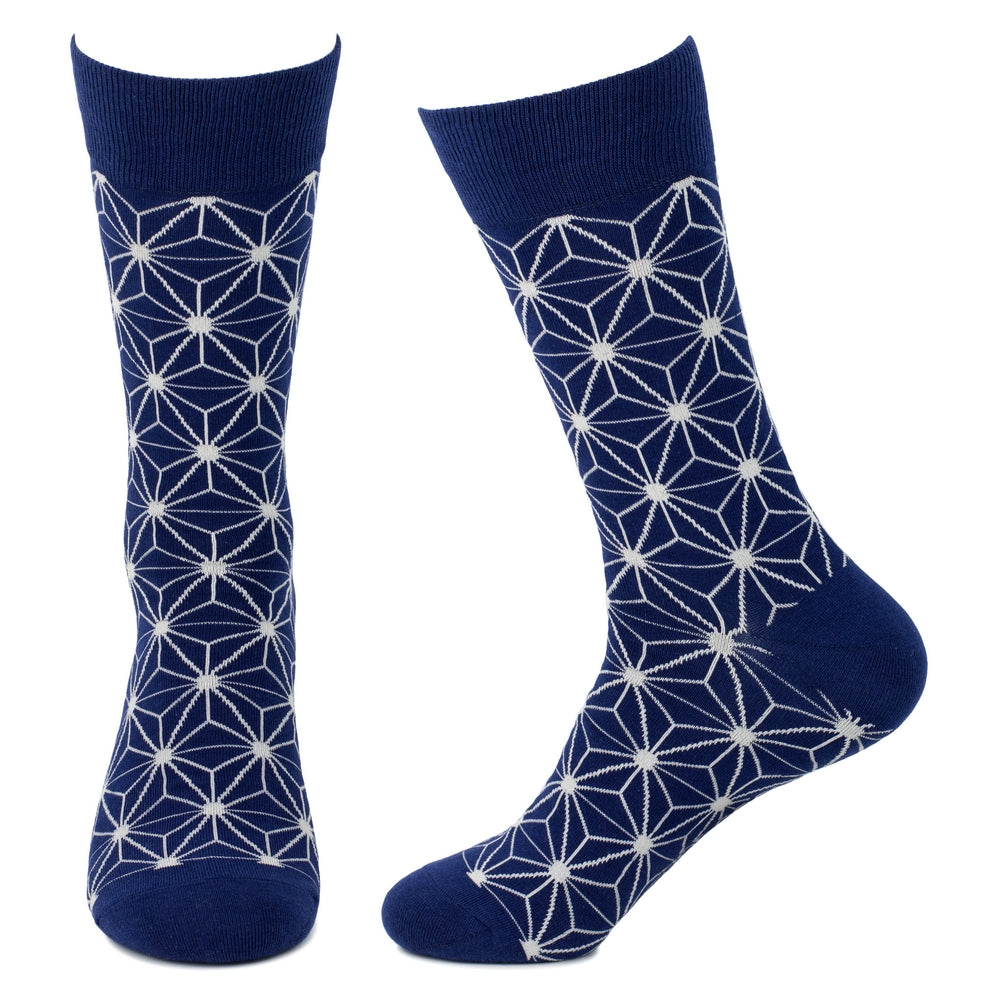 Japanese Star Pattern Socks - Chrysler Museum Shop