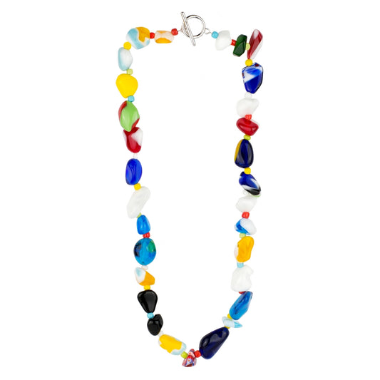 Recycled Glass Chips Necklace - Chrysler Museum Shop