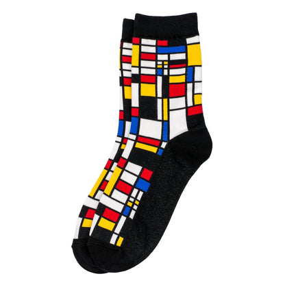 Mondrian Composition II Socks (Small) - Chrysler Museum Shop