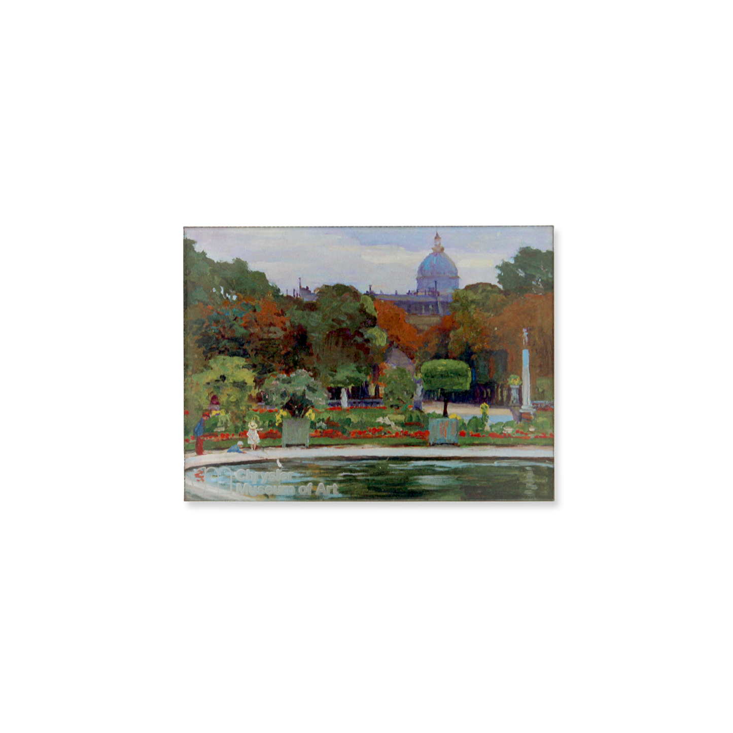 Susan Watkins Magnet: View of the Jardin du Luxembourg, Paris