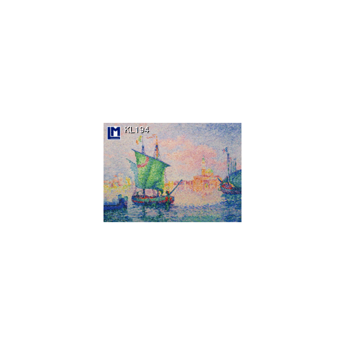 Lenticular Postcard: Signac