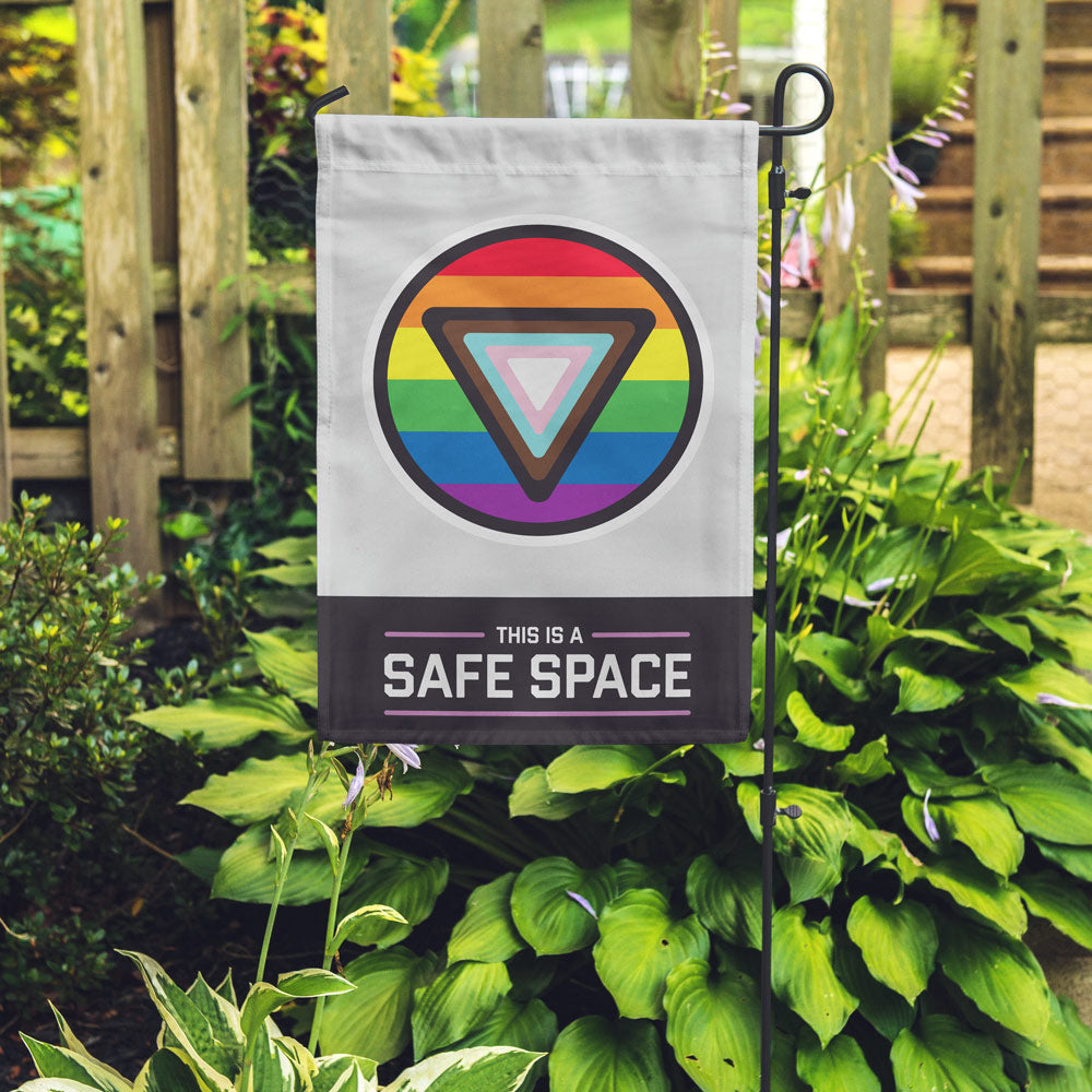 LGBTQ+ Safe Space Garden Flag