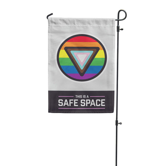 LGBTQ+ Safe Space Garden Flag - Chrysler Museum Shop