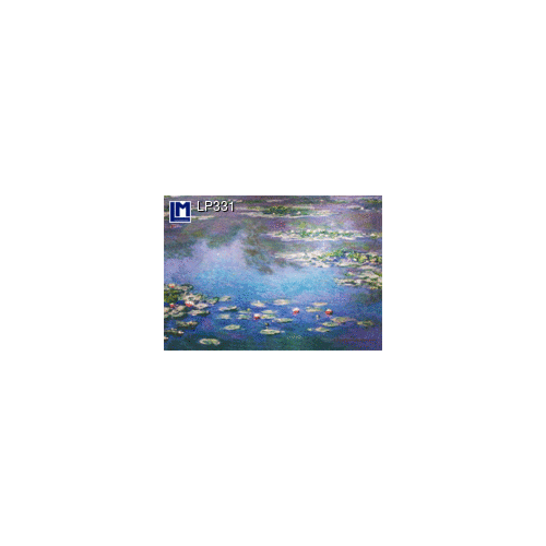 Lenticular Postcard: Monet (Water Lilies)