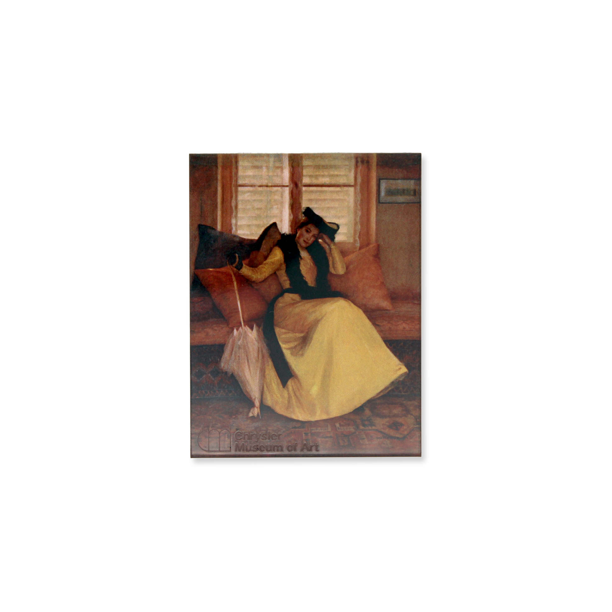 Susan Watkins Magnet: Lady In Yellow (Eleanor Reeves)