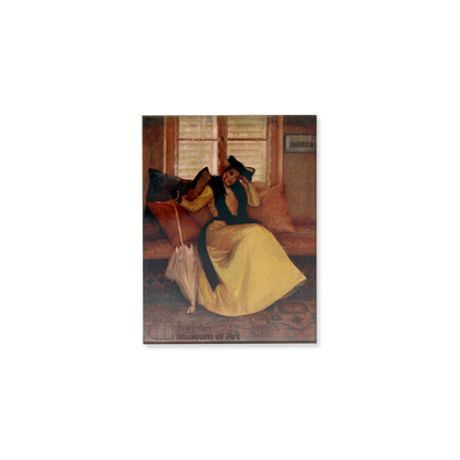 Susan Watkins Magnet: Lady In Yellow (Eleanor Reeves)