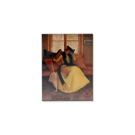 Susan Watkins Magnet: Lady In Yellow (Eleanor Reeves)