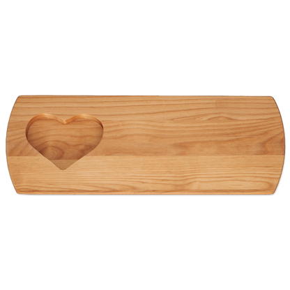 Wooden Serving Board for Happy Heart Dishes