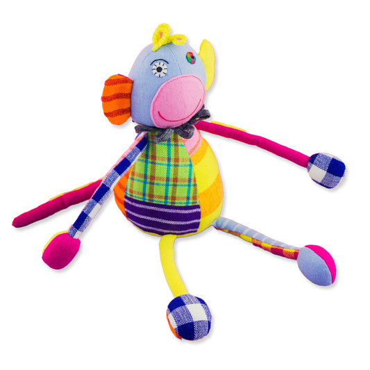 Patchwork Monkey Toy - Chrysler Museum Shop