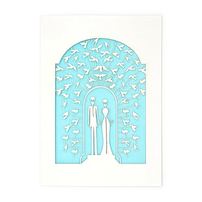 Papel Picado Wedding Card: Bride & Groom - Chrysler Museum Shop