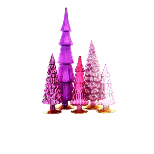 Glass Hue Trees: Violet (Local Pickup Only) - Chrysler Museum Shop