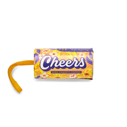 Cheers Seed Confetti Popper - Chrysler Museum Shop