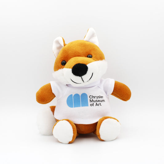 Freddy Fox Chrysler Mini Plush Toy (White t-shirt) - Chrysler Museum Shop