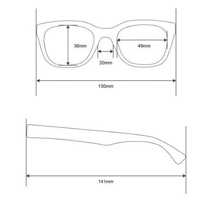 Mosaic Green Reading Glasses