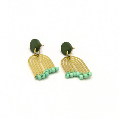 Mossy Falls Earrings - Chrysler Museum Shop