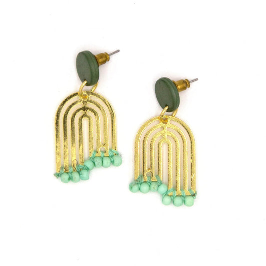 Mossy Falls Earrings - Chrysler Museum Shop