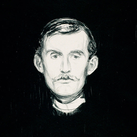 Edvard Munch Self-Portrait, 1895