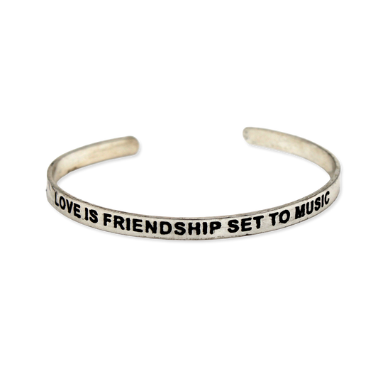 Silver Muse Cuff: Jackson Pollock