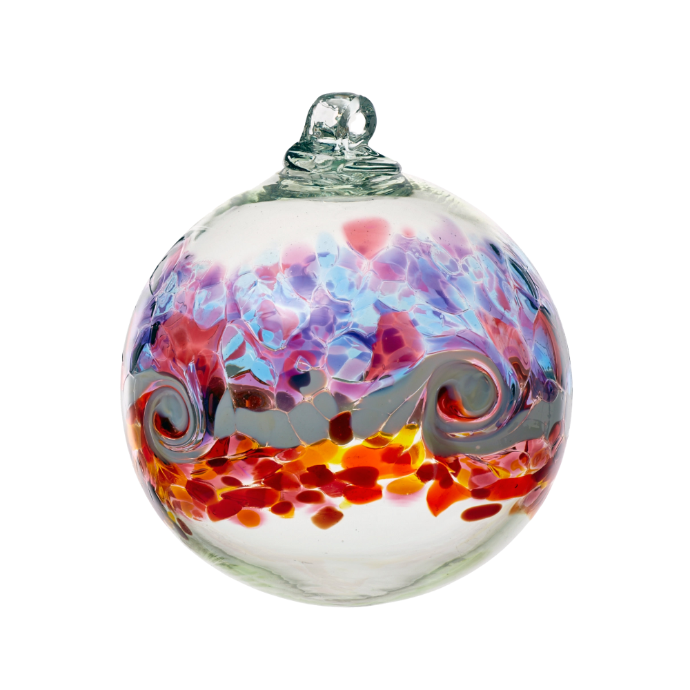 Large Color Wave Orb: Summer Sunset - Chrysler Museum Shop