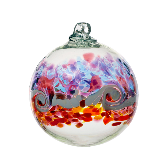 Large Color Wave Orb: Summer Sunset - Chrysler Museum Shop