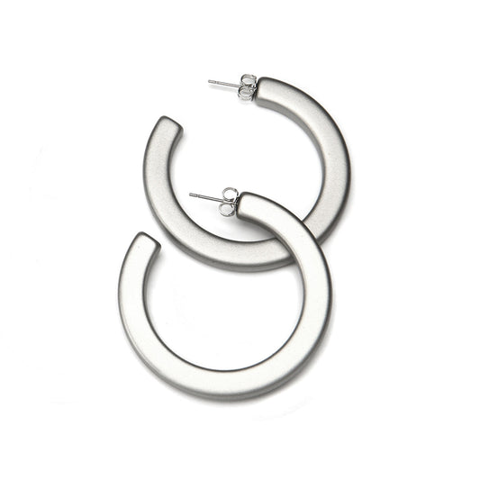 Remy Barile Earrings: Silver