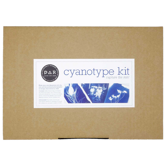 DIY Cyanotype Kit package