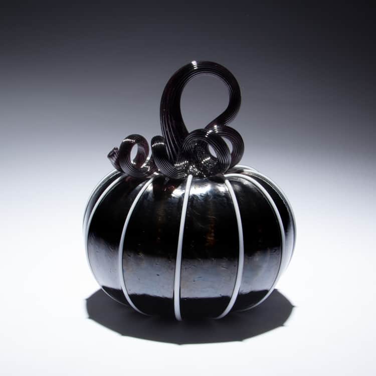 Glass Pumpkin: Black Lantern