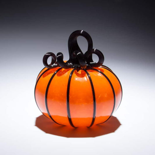 Glass Pumpkin: Jack - Chrysler Museum Shop