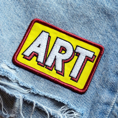 ART Iron-on Patch by Roy Lichtenstein