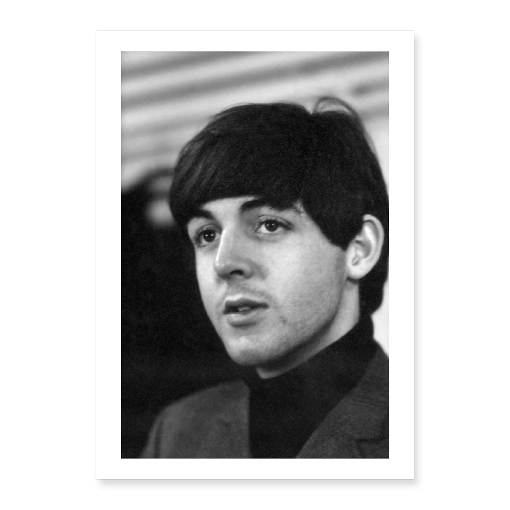 Paul McCartney in London Postcard