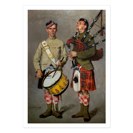 Gari Melchers Postcard: "MacPherson And MacDonald"