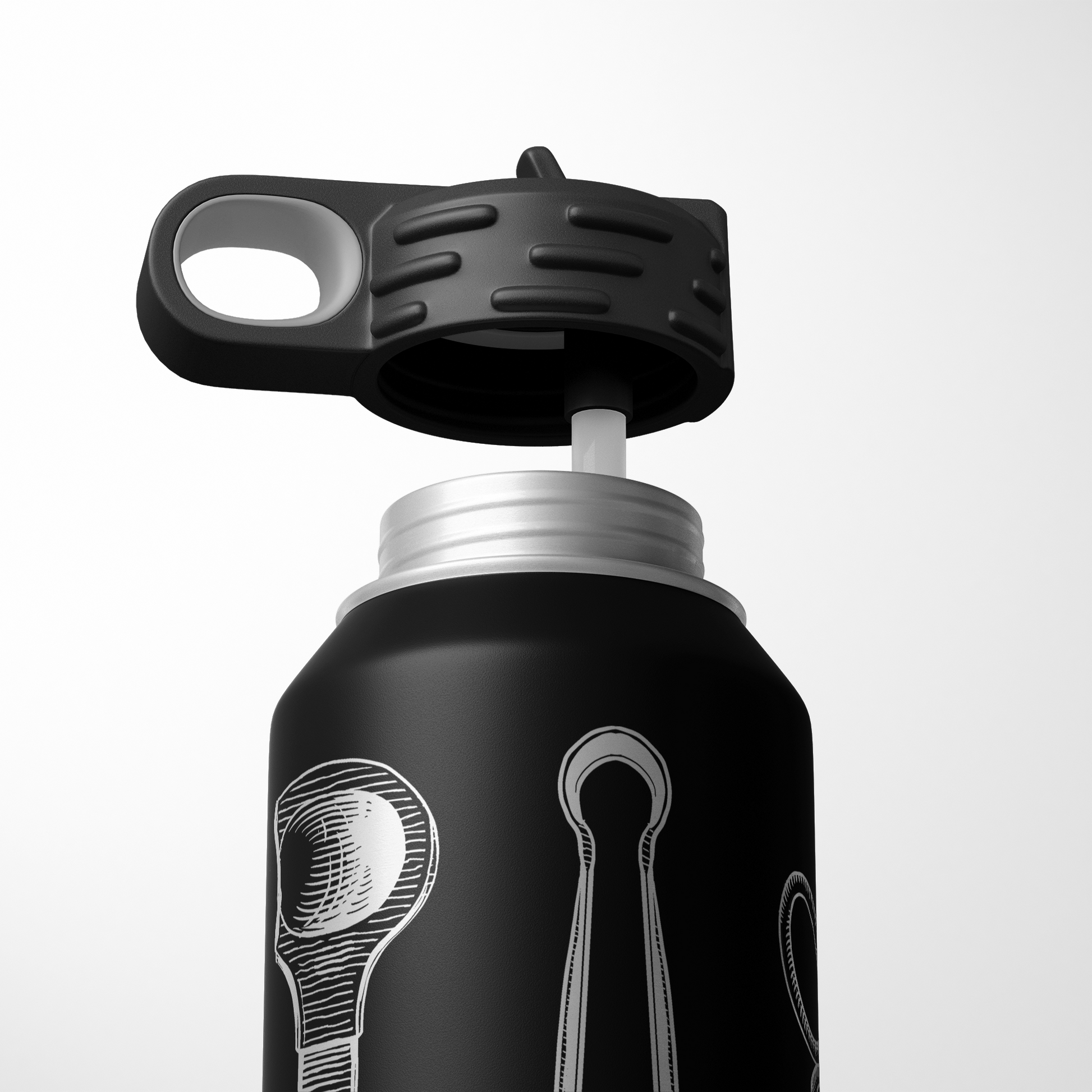 Glass Tools Polar Camel Water Bottle - 32 fl. oz. - Chrysler Museum Shop