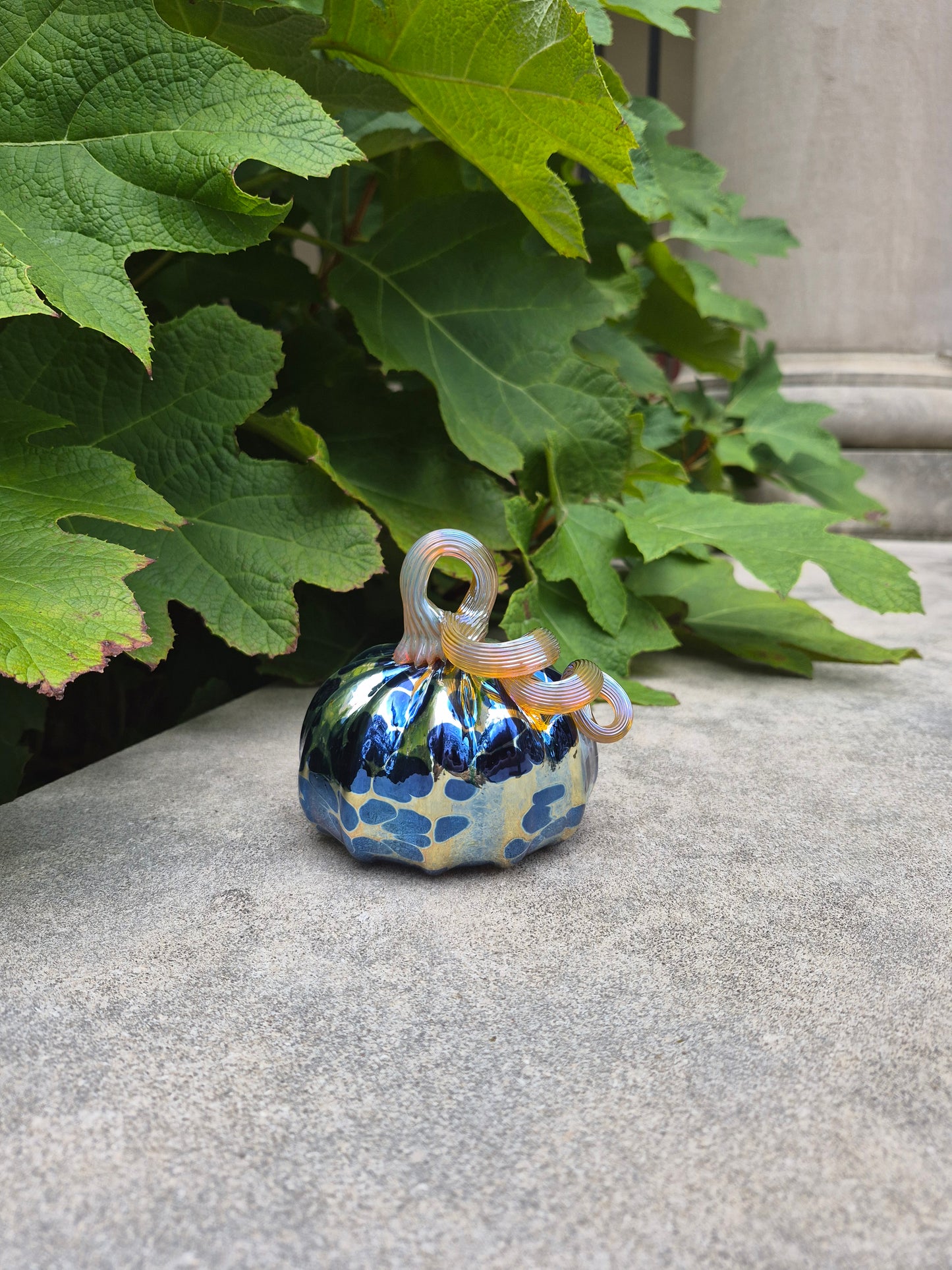 Handmade Glass Pumpkin