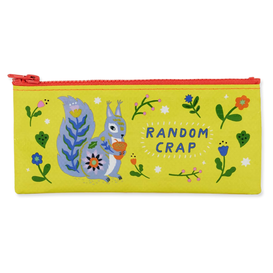 Estuche para lápices con cremallera de materiales de arte