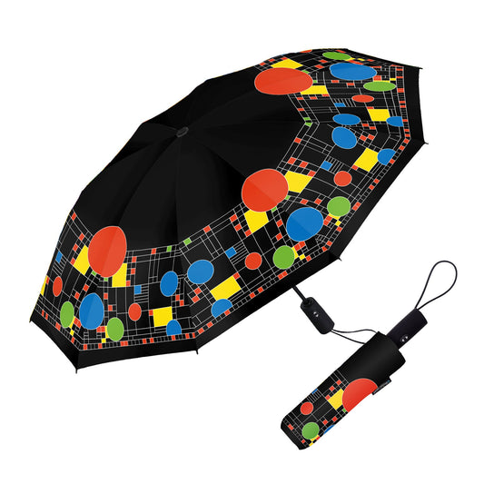 Travel Umbrella: Frank Lloyd Wright's Coonley Playhouse - Chrysler Museum Shop
