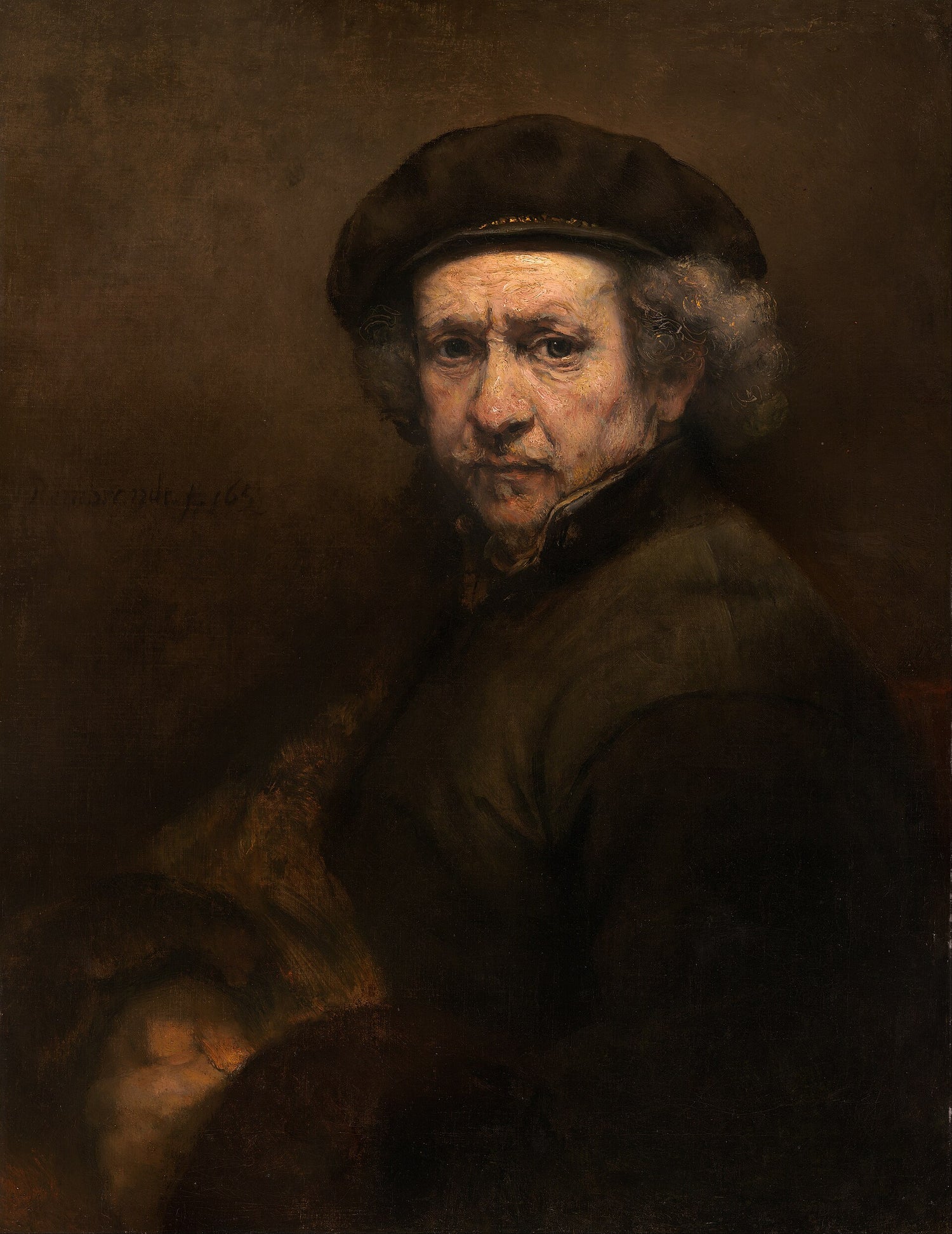 Rembrandt van Rijn, self-portrait