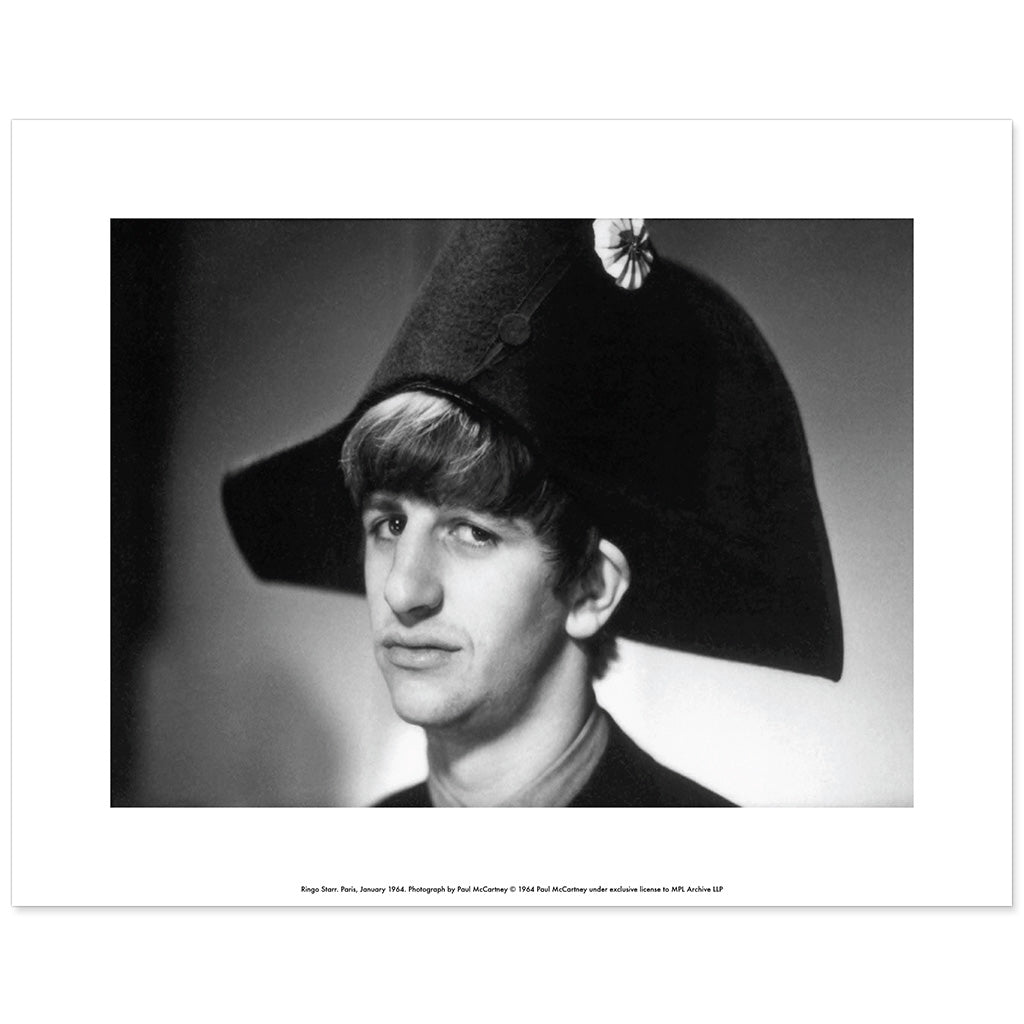 Print by Paul McCartney: Ringo Starr in Paris - Chrysler Museum Shop