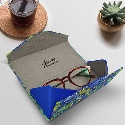 Vincent van Gogh "Irises" Eyeglasses Case + Microfiber Lens Cloth