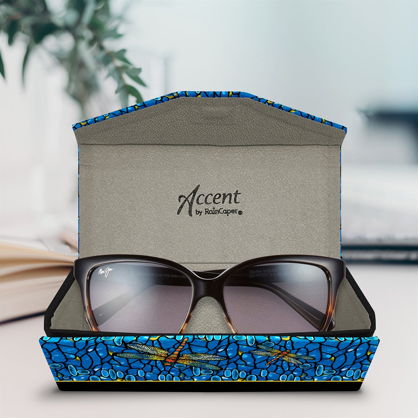 Tiffany "Dragonfly" Eyeglasses Case + Microfiber Lens Cloth