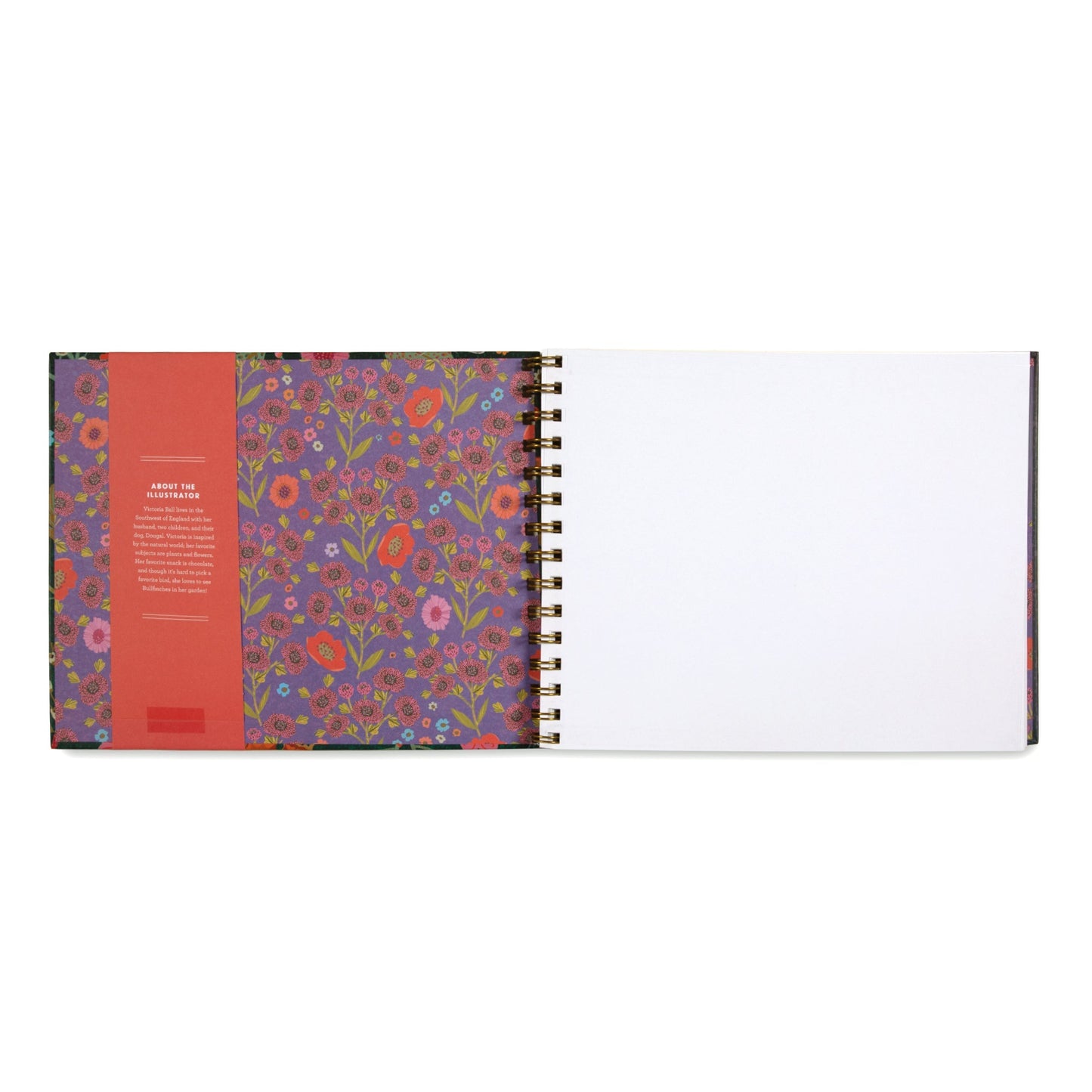 Hardcover Artist Sketchbook by Victoria Ball - Chrysler Museum Shop