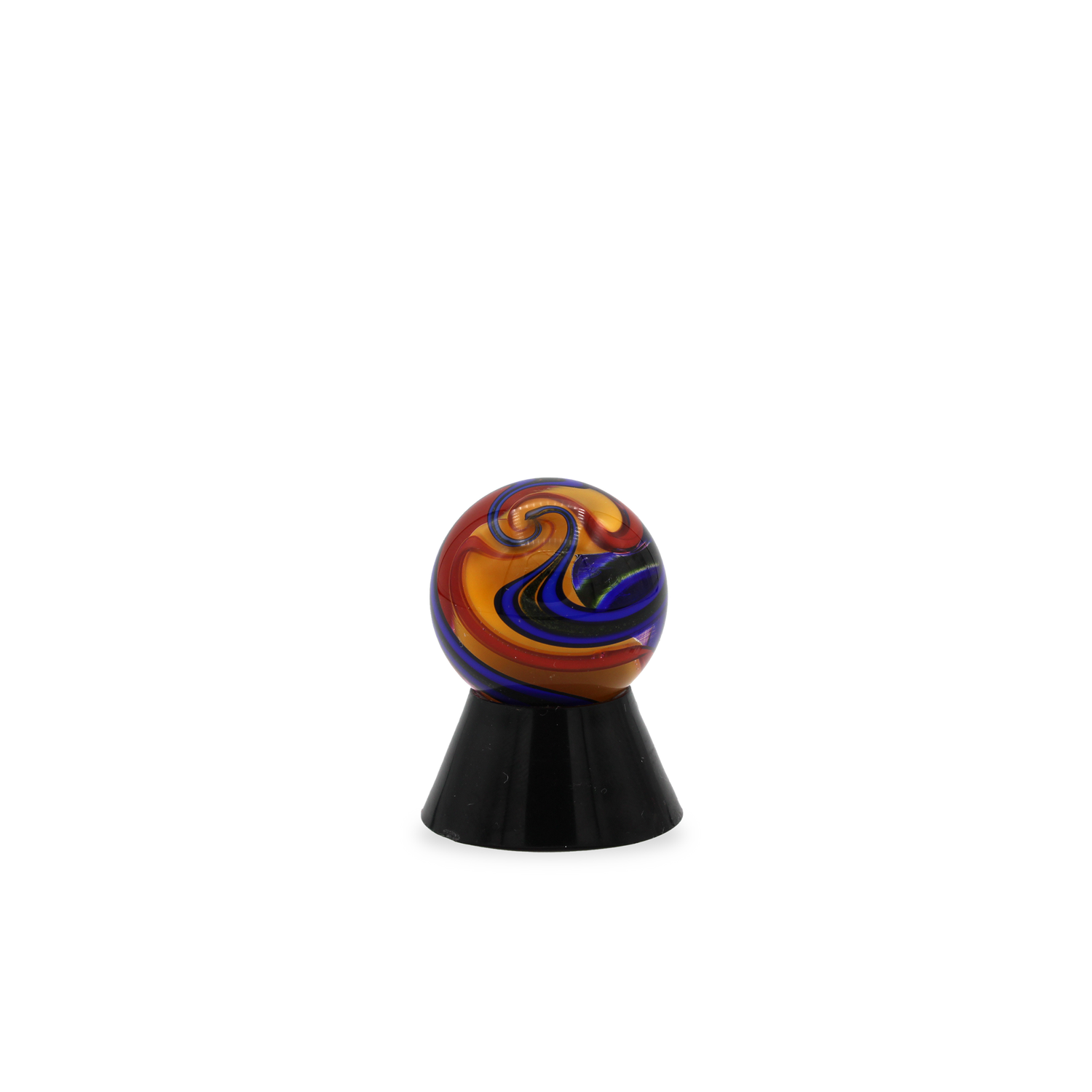 Handmade Collector's Marble - 1 inch (#100-J) - Chrysler Museum Shop