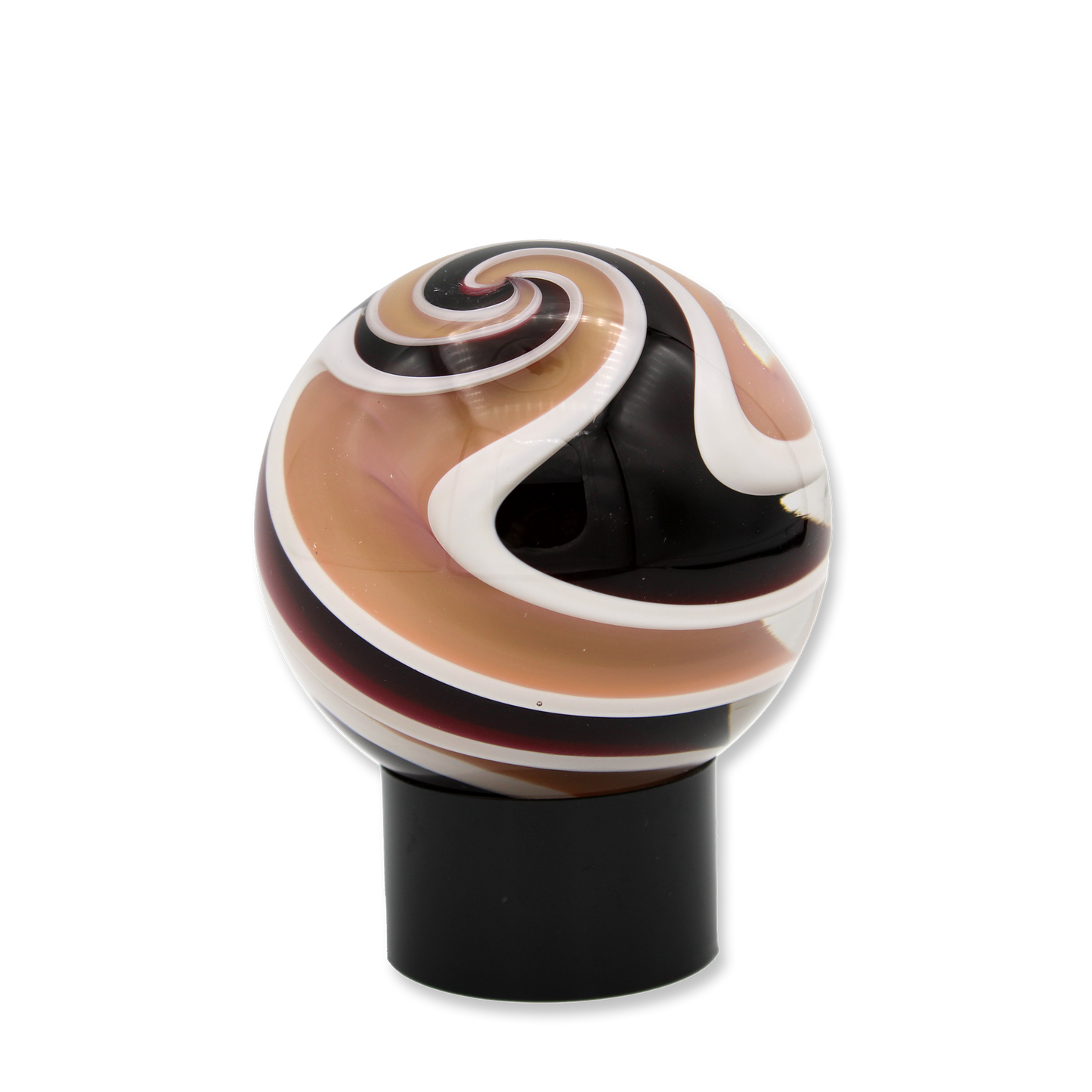 Handmade Collector's Marble - 2 inch - No. 200-C by Fritz Lauenstein - Chrysler Museum Shop