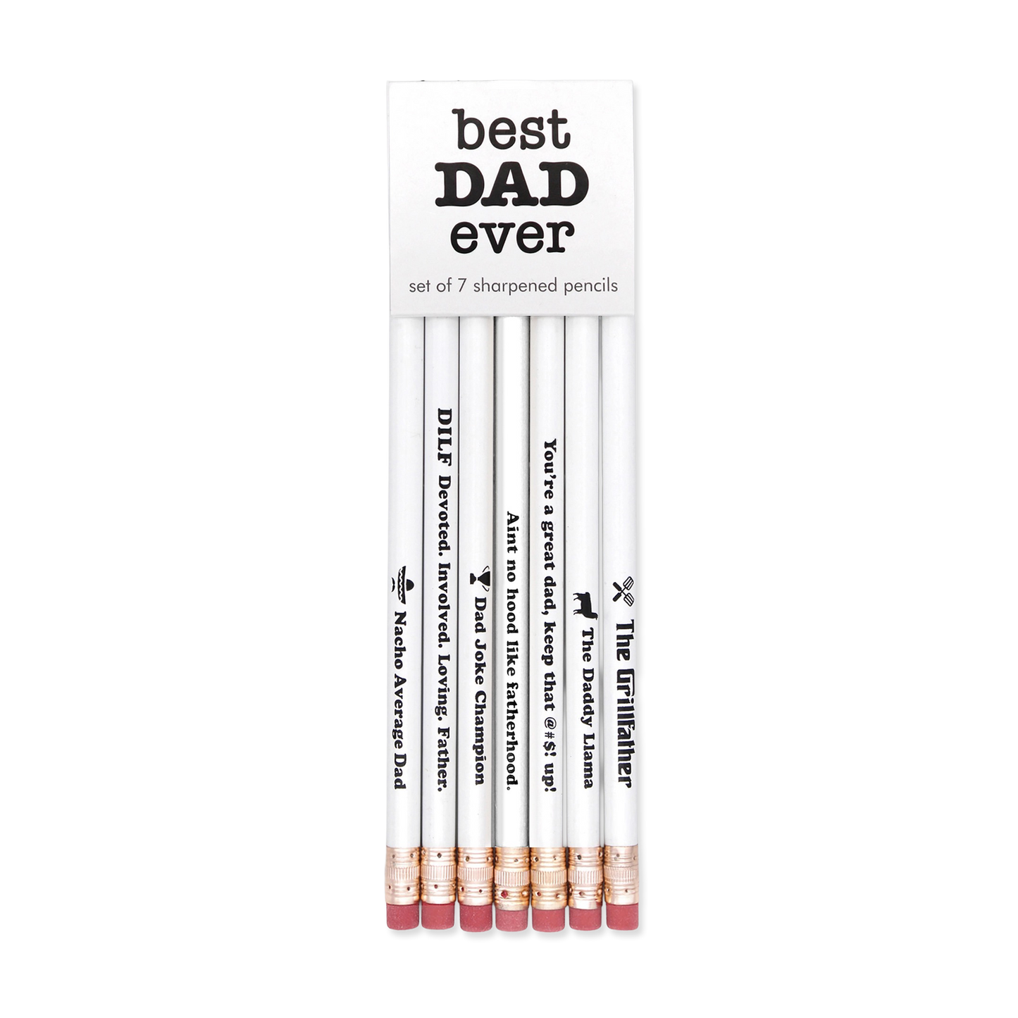 Best Dad Ever Pencils (Set of 7)