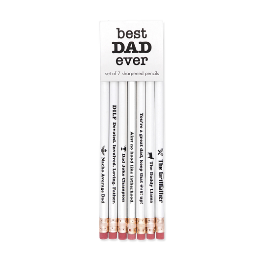 Best Dad Ever Pencils (Set of 7)
