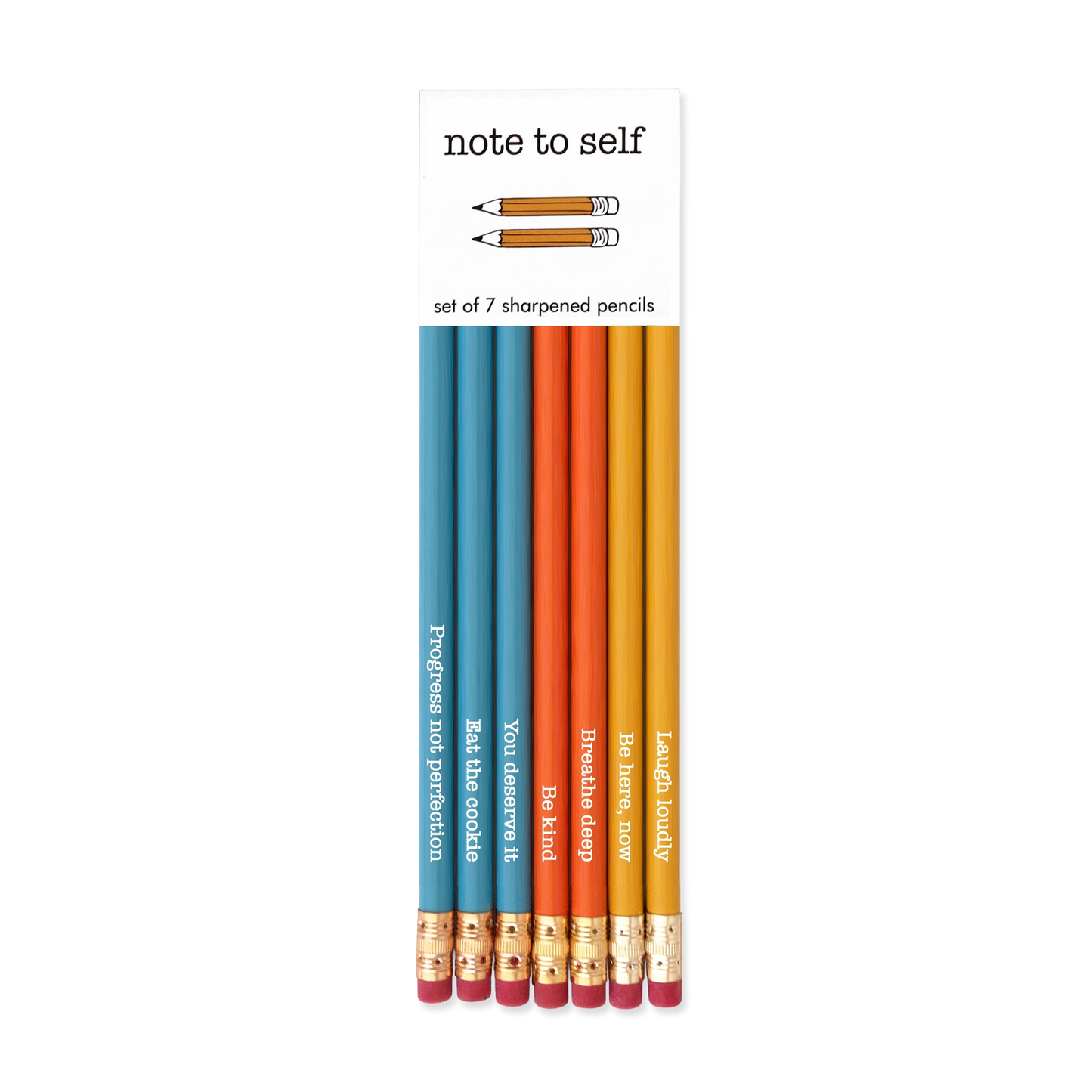 Note To Self Pencils (Set of 7)